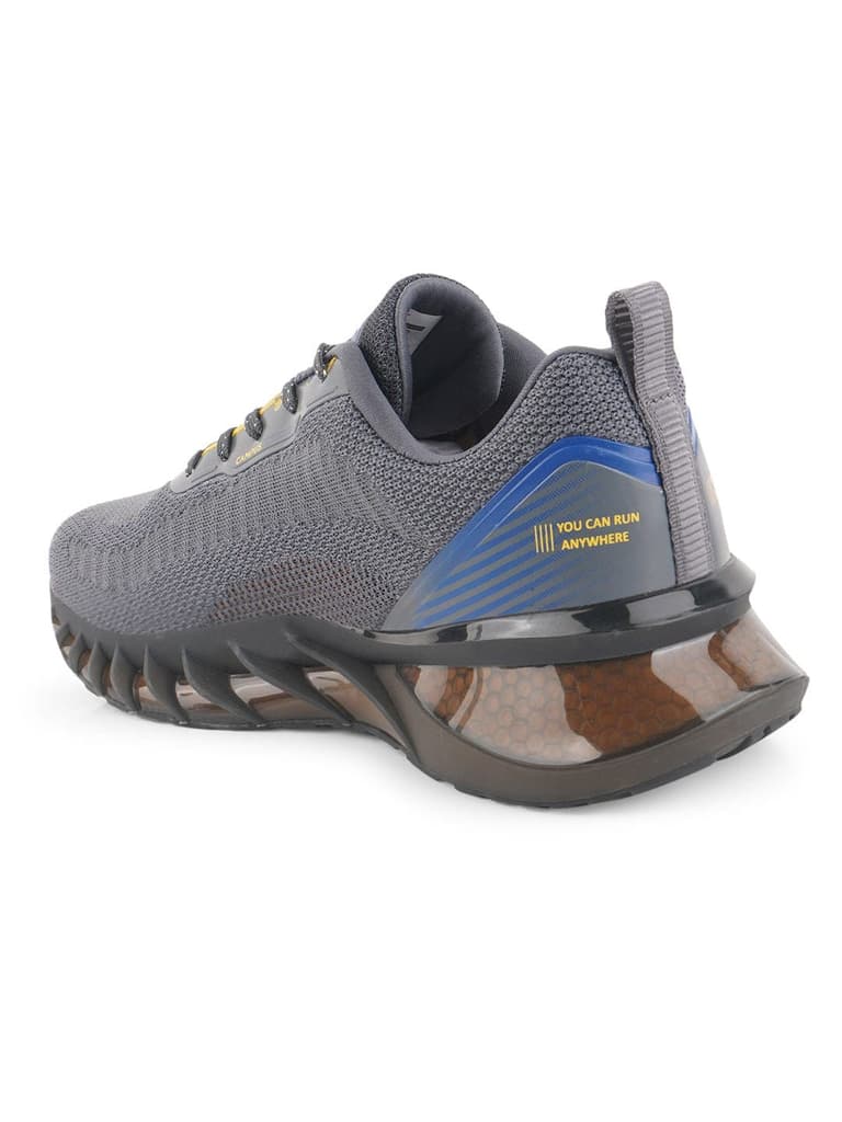 HOOD Grey Men's Running Shoes — photo 3