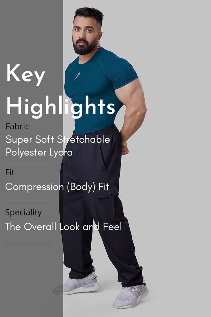 Compression T-shirt Teal — photo 7