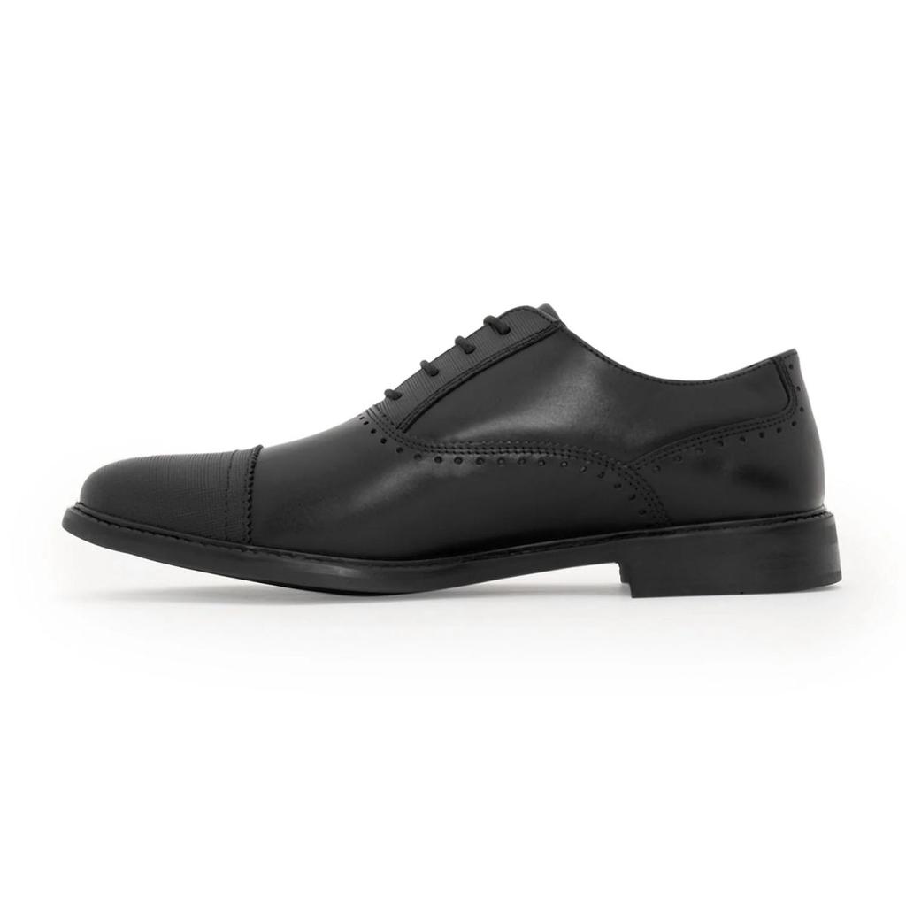 Oxford Shoes for Men in Black | Formal Leather Shoes — photo 3