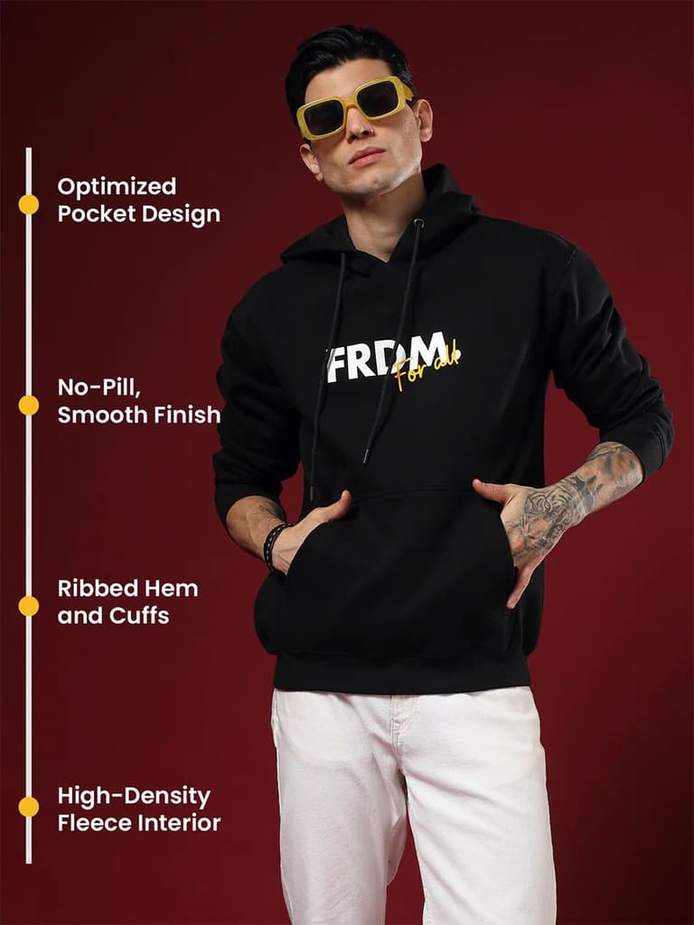 FRDM. Black Hoodie — photo 6