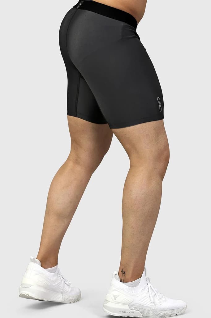 Nylon Compression Shorts Grey — photo 3
