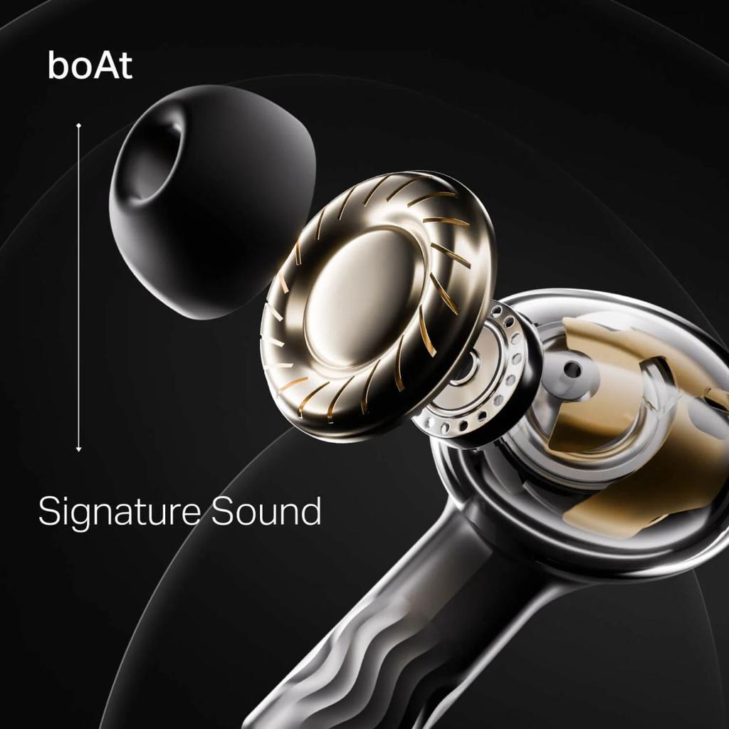 boAt Nirvana Crystl | Wireless Earbuds with 100 Hours Playback, Upto 32dB ANC, BEAST™ Mode, Adaptive EQ by Mimi — photo 8