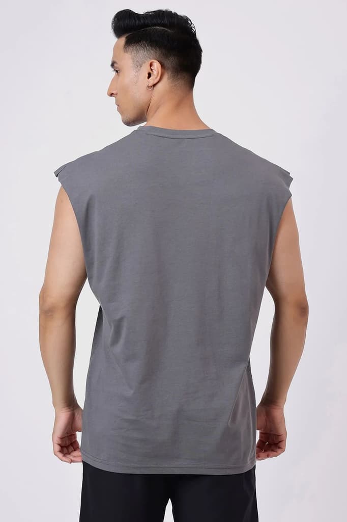 Brisk Capsleeves T-Shirt Grey — photo 5