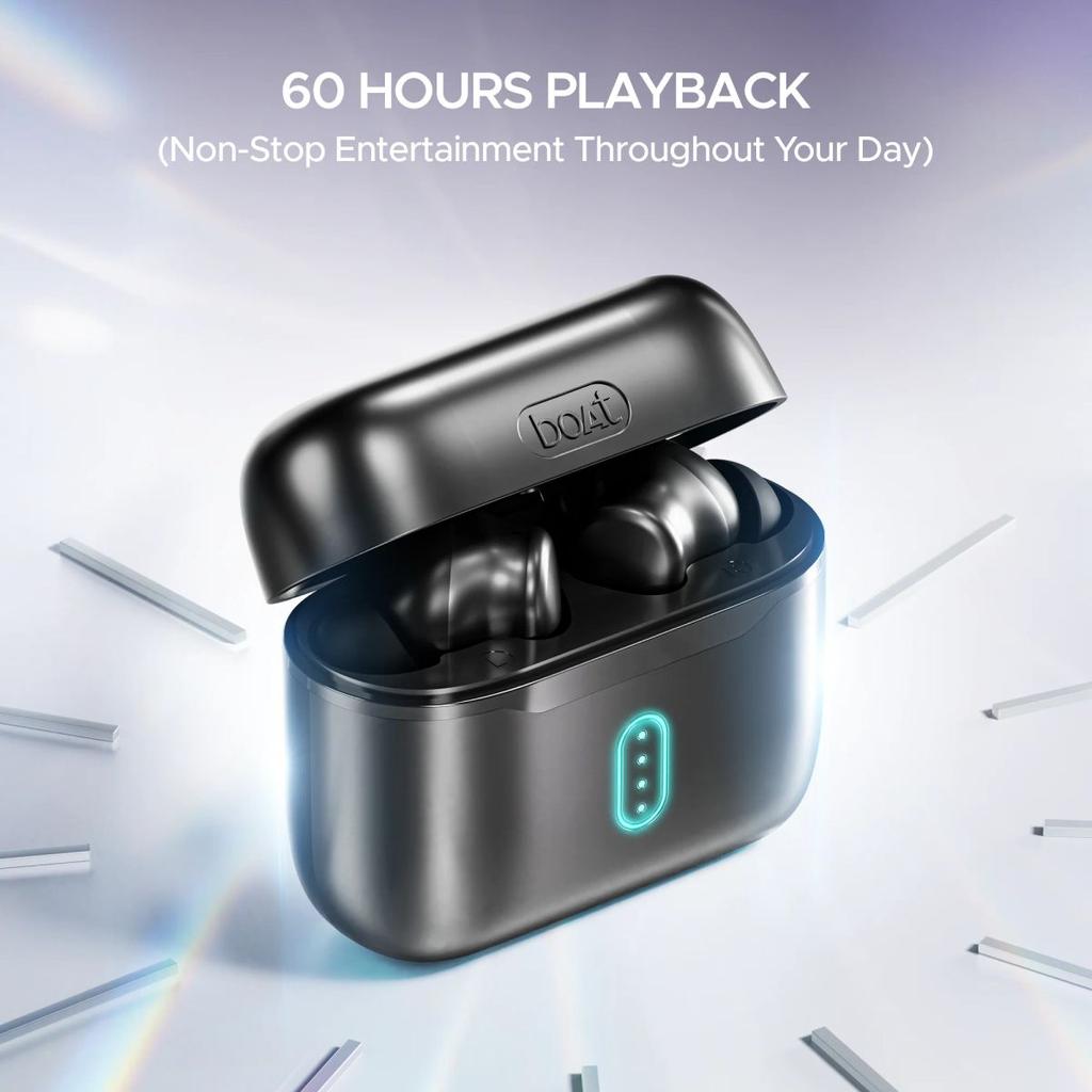 boAt Airdopes 141 Pro Buds | Wireless Earbuds with 60H Playback, ENx™ Technology, Sleek Metallic Finish, Bluetooth v5.3 — photo 5