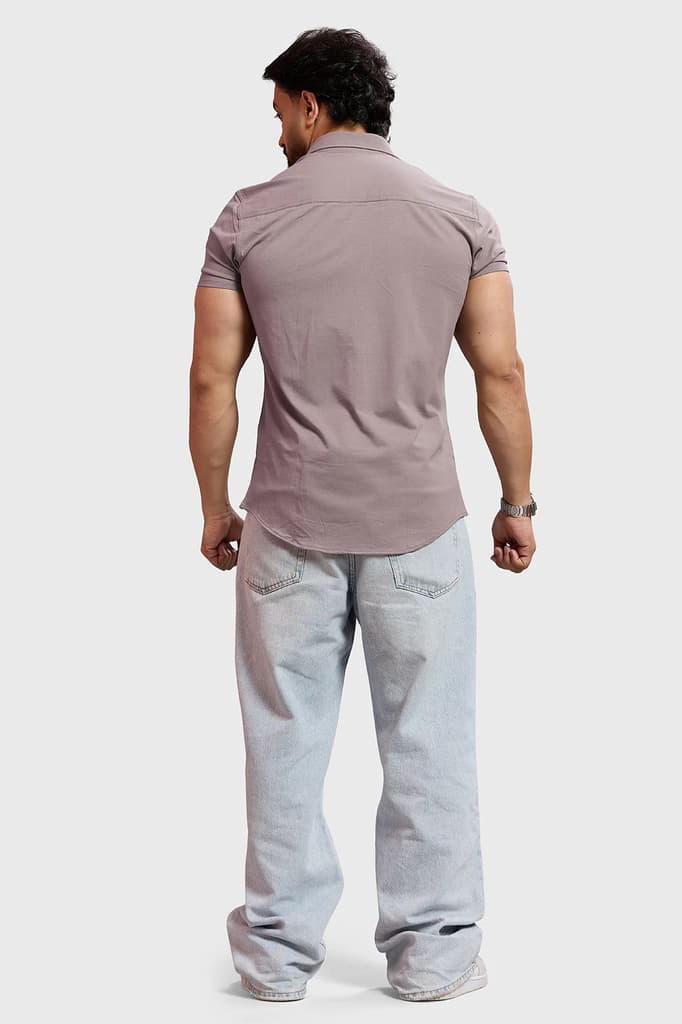 Aero Shirt Pastel Brown — photo 7