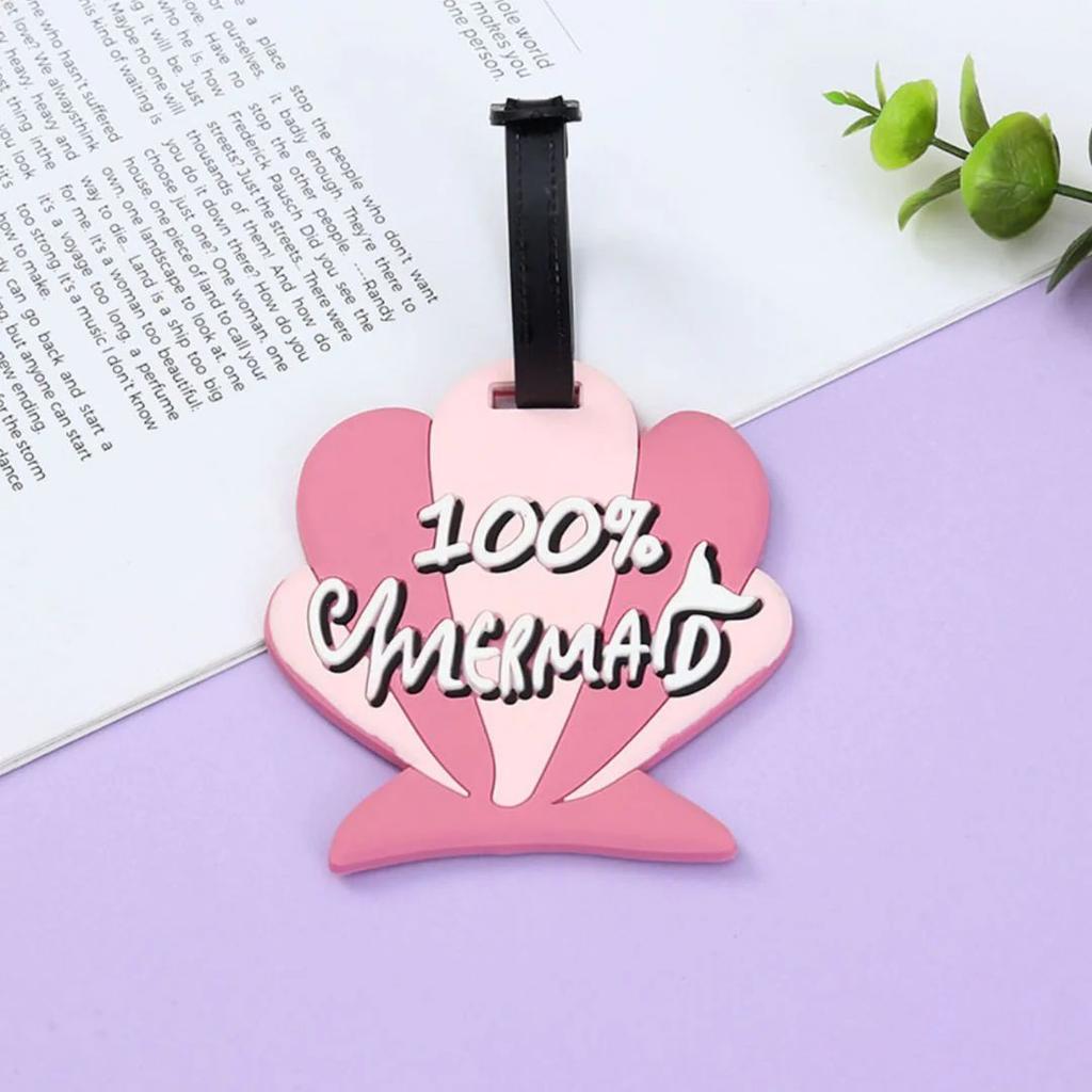 Holiday-Themed Luggage Tags – Fun Silicone Travel Bag Tags — photo 4
