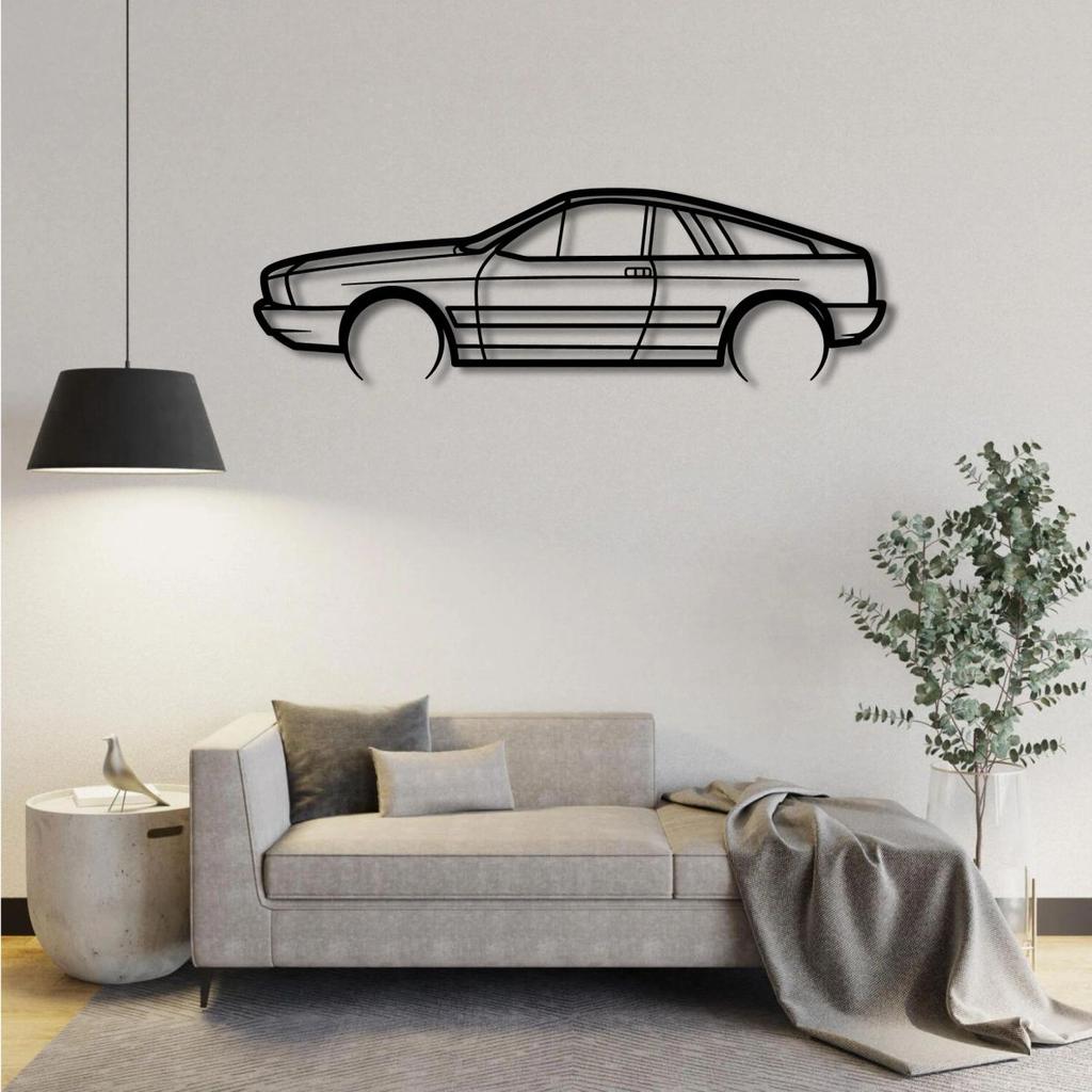 LANCIA MONTECARLO COUPE 1980 METAL WALL ART — photo 2