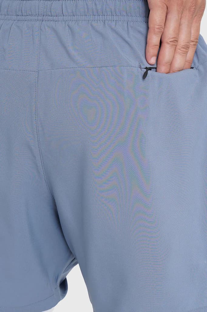 2 in 1 Laser Shorts Raw Steel — photo 4