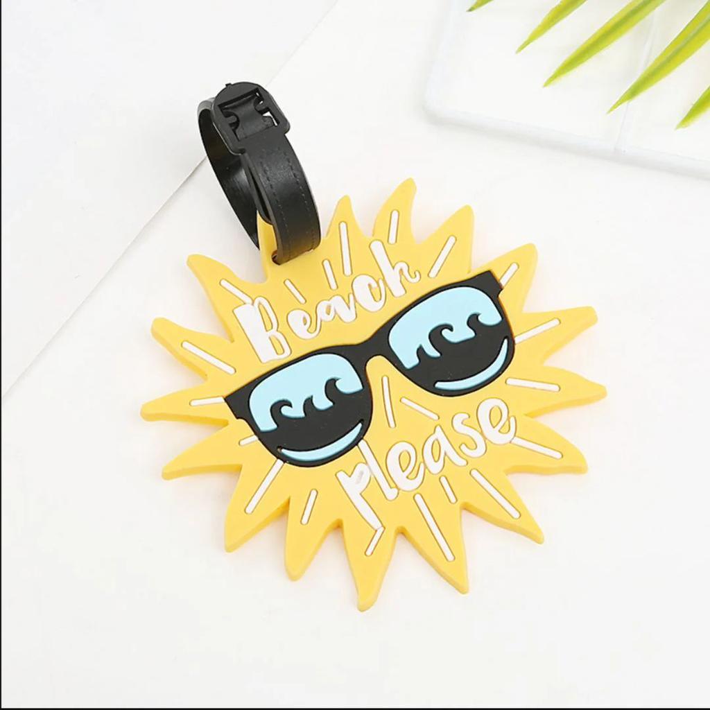 Holiday-Themed Luggage Tags – Fun Silicone Travel Bag Tags — photo 8