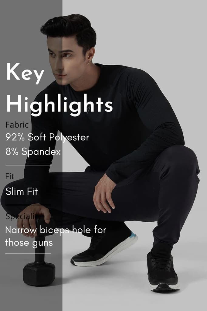 Core Fullsleeves T-shirt Black — photo 8