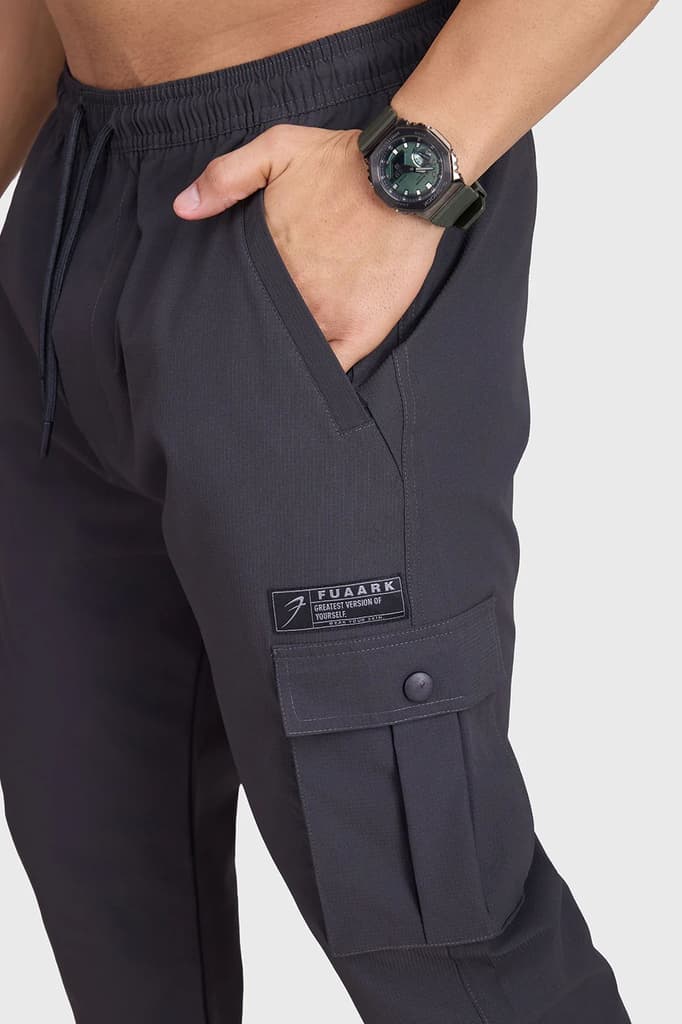 Script Cargo Joggers Dark Grey — photo 3