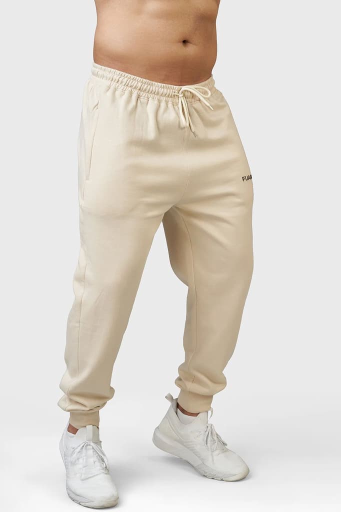 Signature Oversized Joggers Beige — photo 2