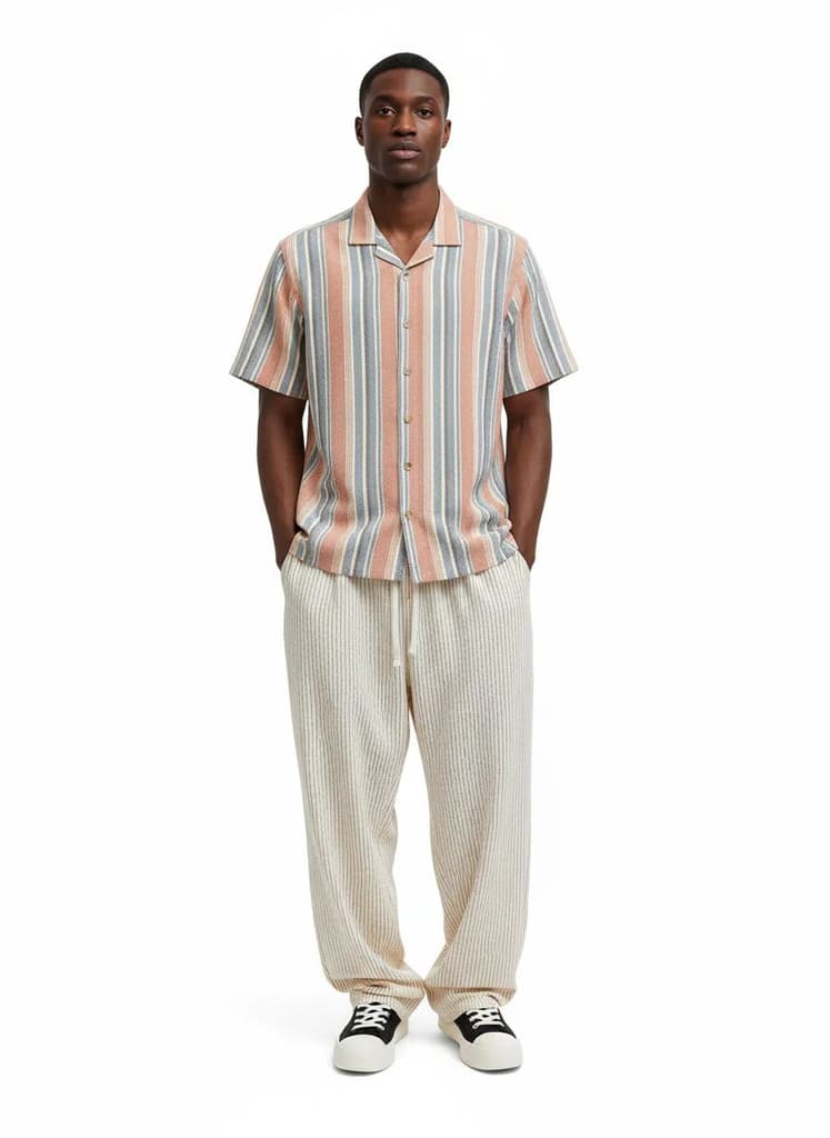 Sunset Stripe Resort Shirt — photo 2