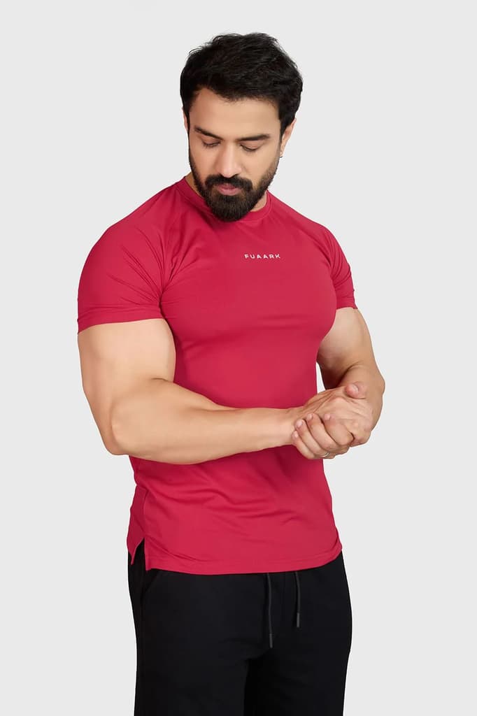 Sleek T-Shirt Red — S