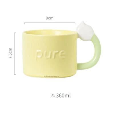Pretty Pastel Tulip Mug — photo 5