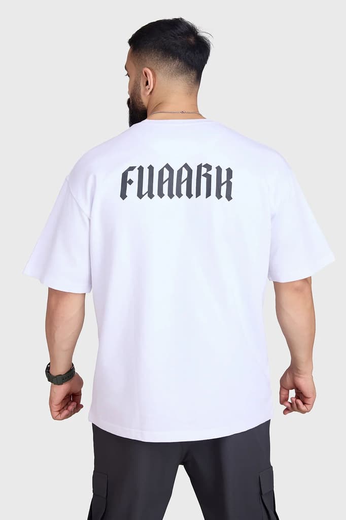 Regime Oversized T-shirts White — photo 8
