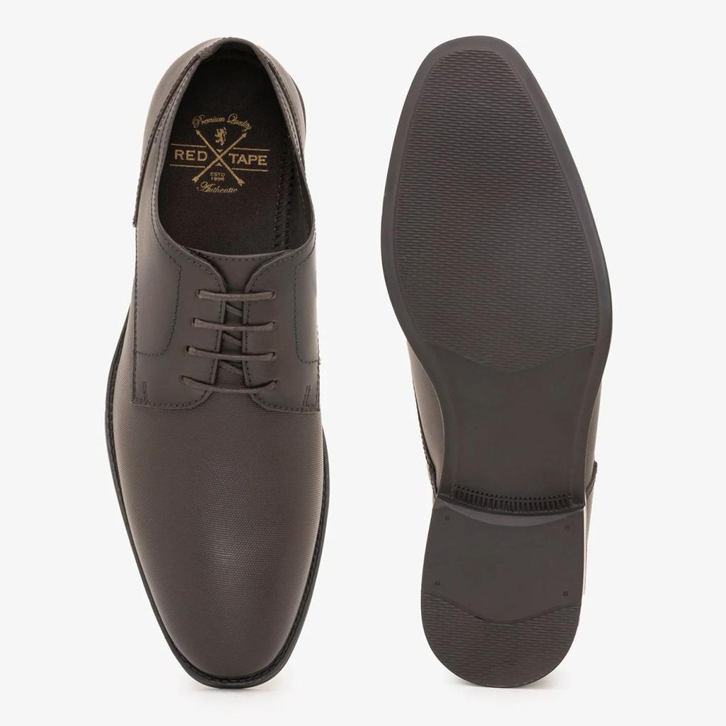 Derby Formal Shoes for Men in Teak | Low-Cut Dress Shoes. — photo 5