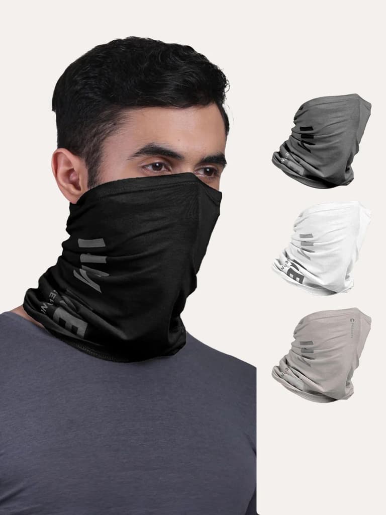 Unisex Organic Bandana Masks - Printed (Pack of 4) — photo 14