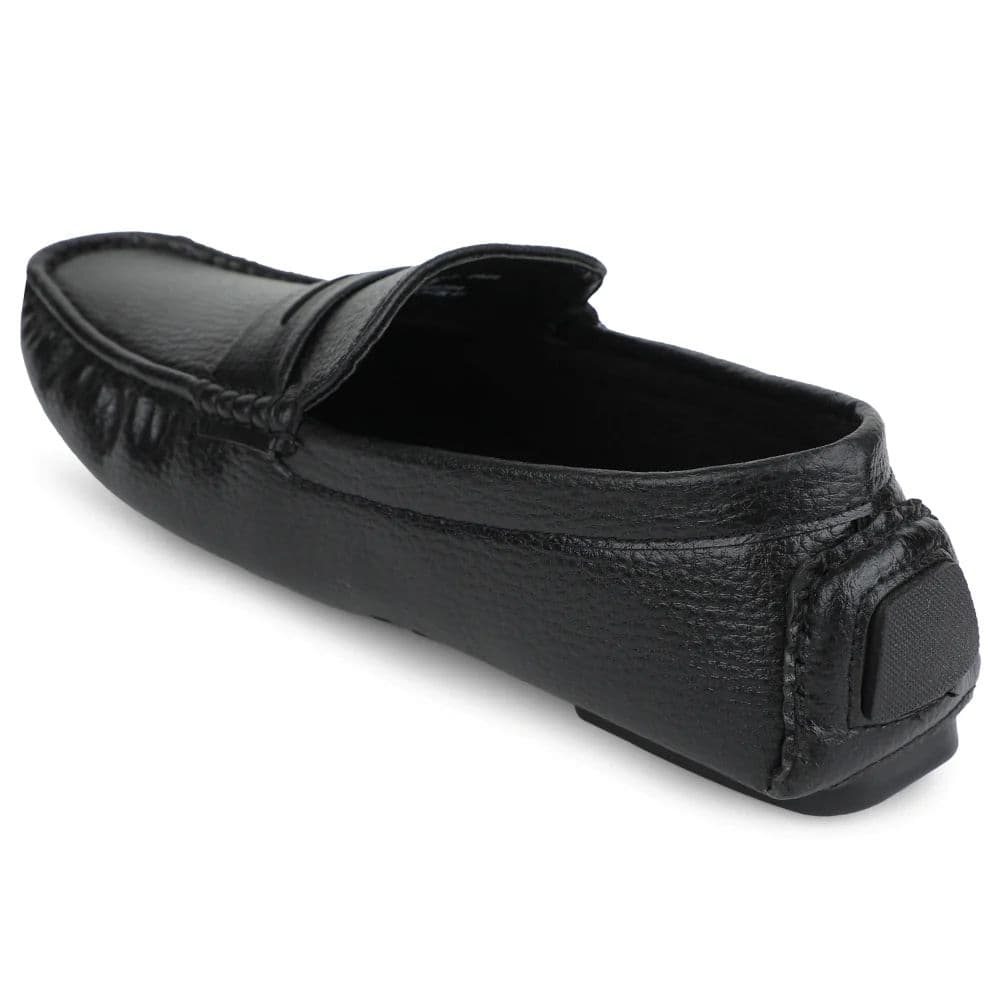 Fortune Black Formal Loafers For Men CLASSIK-2E By Liberty — photo 6