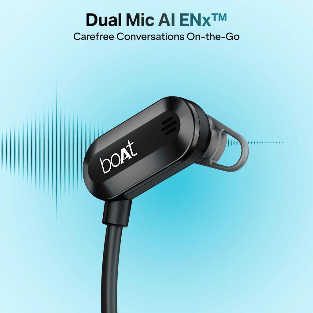 boAt Rockerz 261 Pro | Wireless Earphone with 15 Hours Playback, ASAP™ Charge, 14.8mm Drivers, Bluetooth v5.3, ENx™ Tech (Perfect for Outdoor Sports) — photo 5