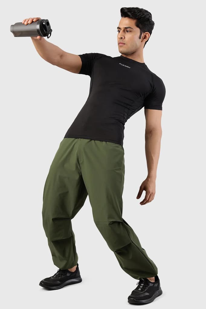 Sublime Parachute Pants Olive — photo 2