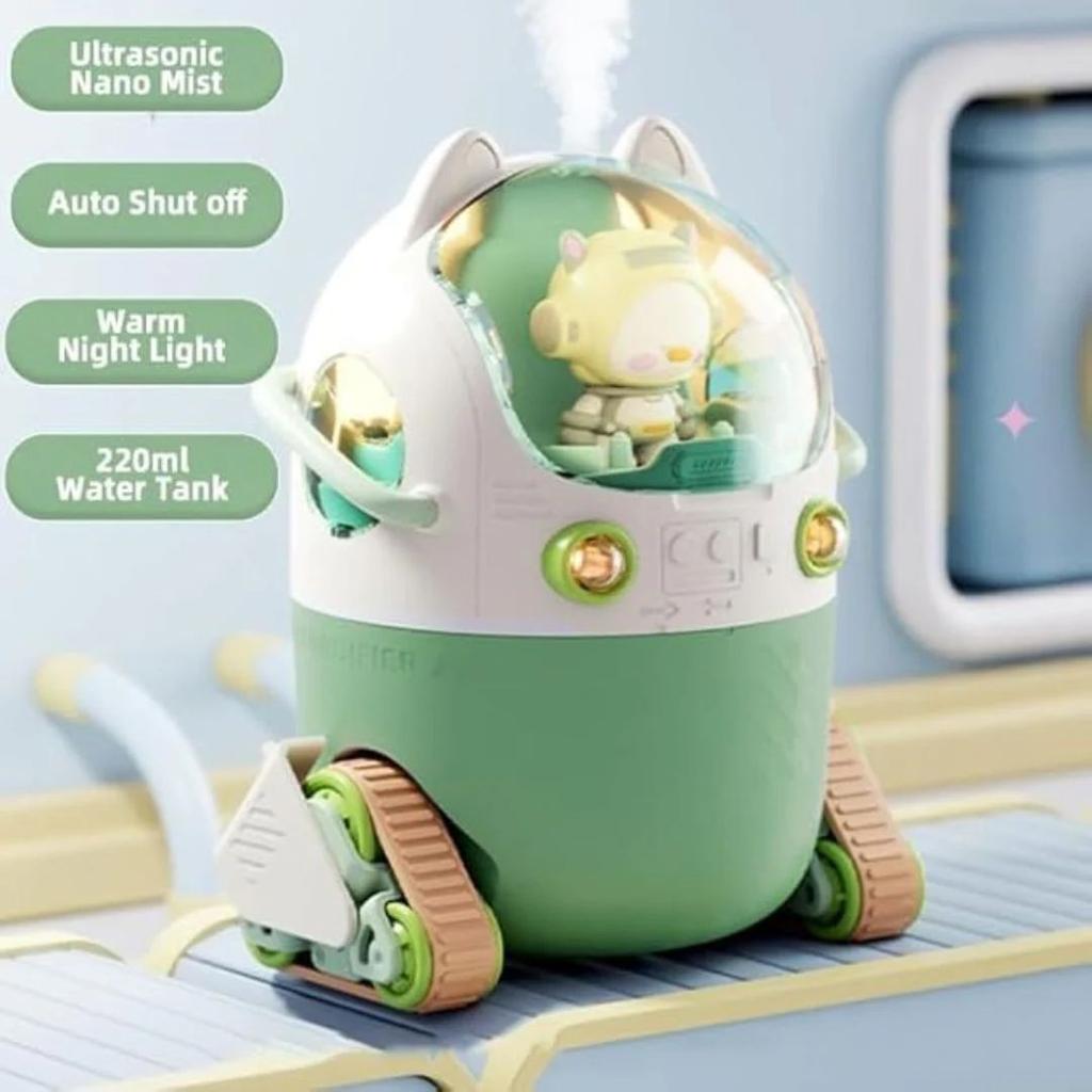 HUHU Mini USB Humidifier – 220ml with LED Night Light — photo 3