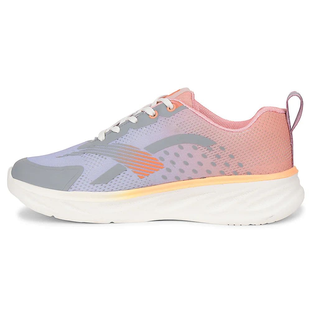 Leap7x Purple Sports Lacing Running Shoes For Women MITALI-1 By Liberty — photo 3
