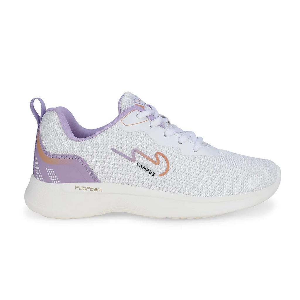 CAMP PEANUT White Women's Sports Shoes