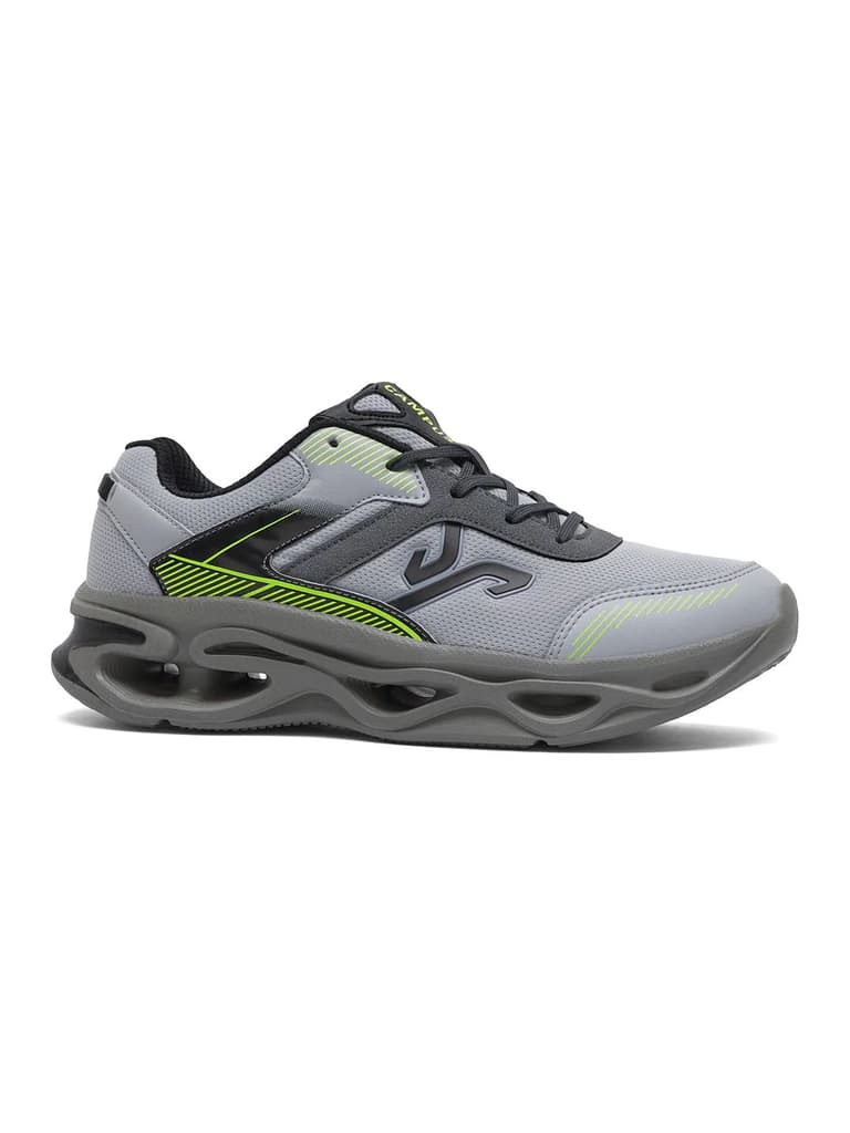 FEROX Grey Men's Running Shoes — Grey / 6