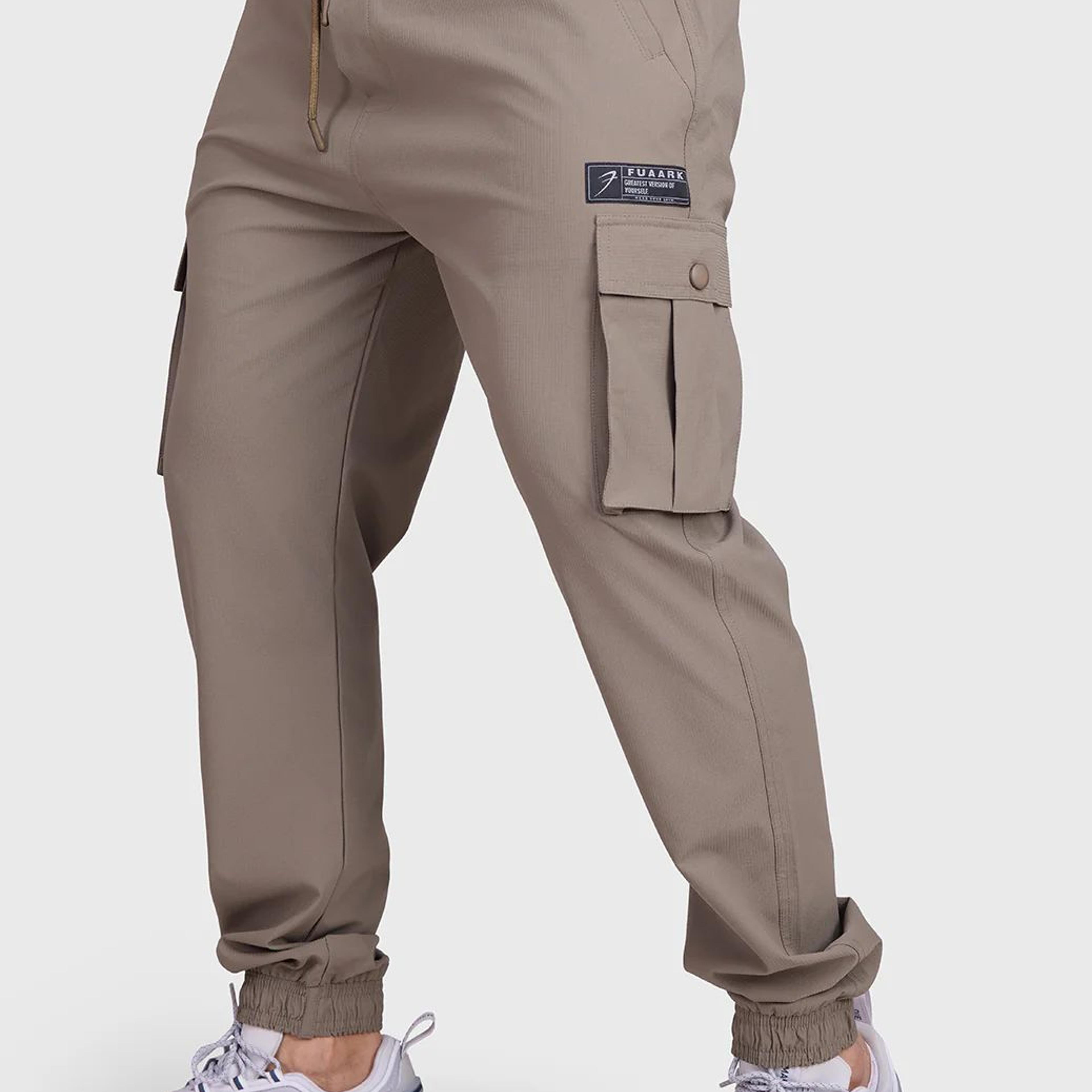Script Cargo Joggers Brown