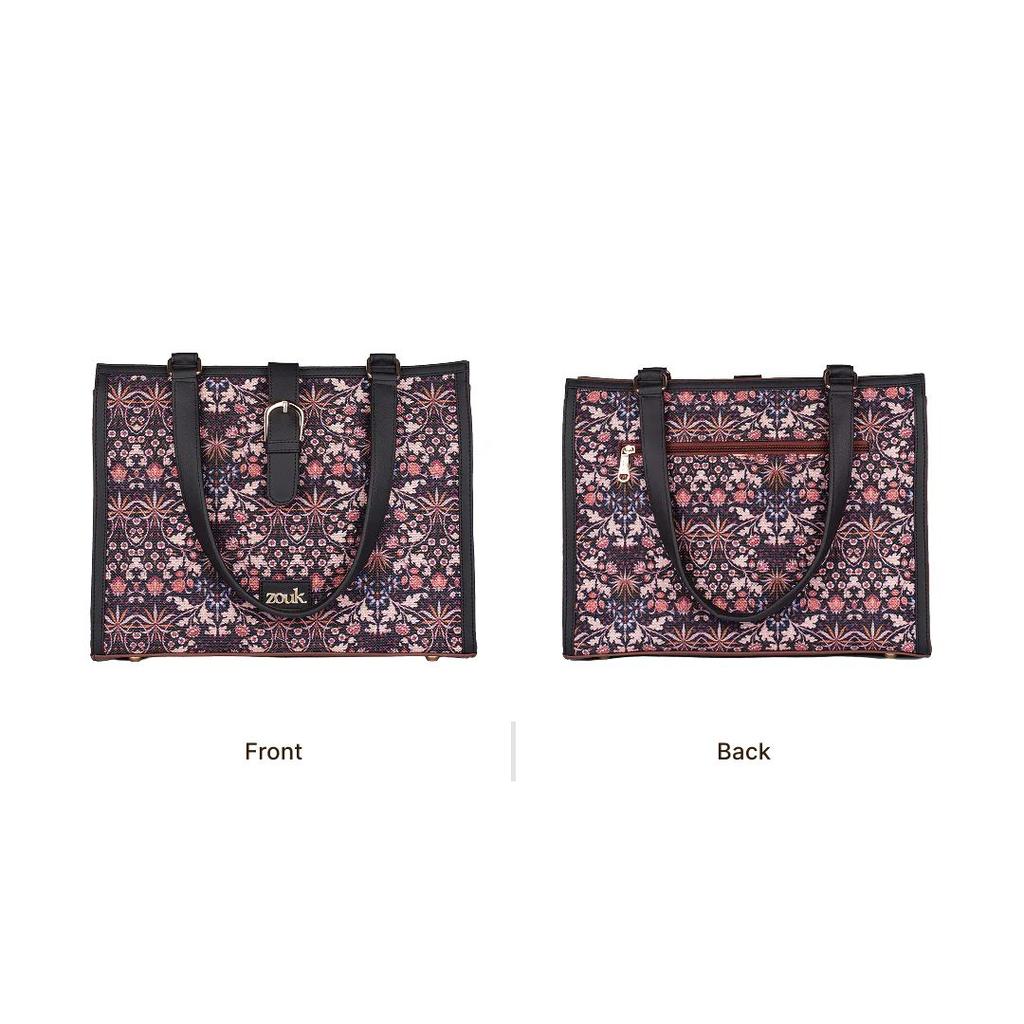 Rhea Kapoor Office Bag Kashmir Blooms & Rhea Kapoor Clutch FloMotif Combo — photo 3