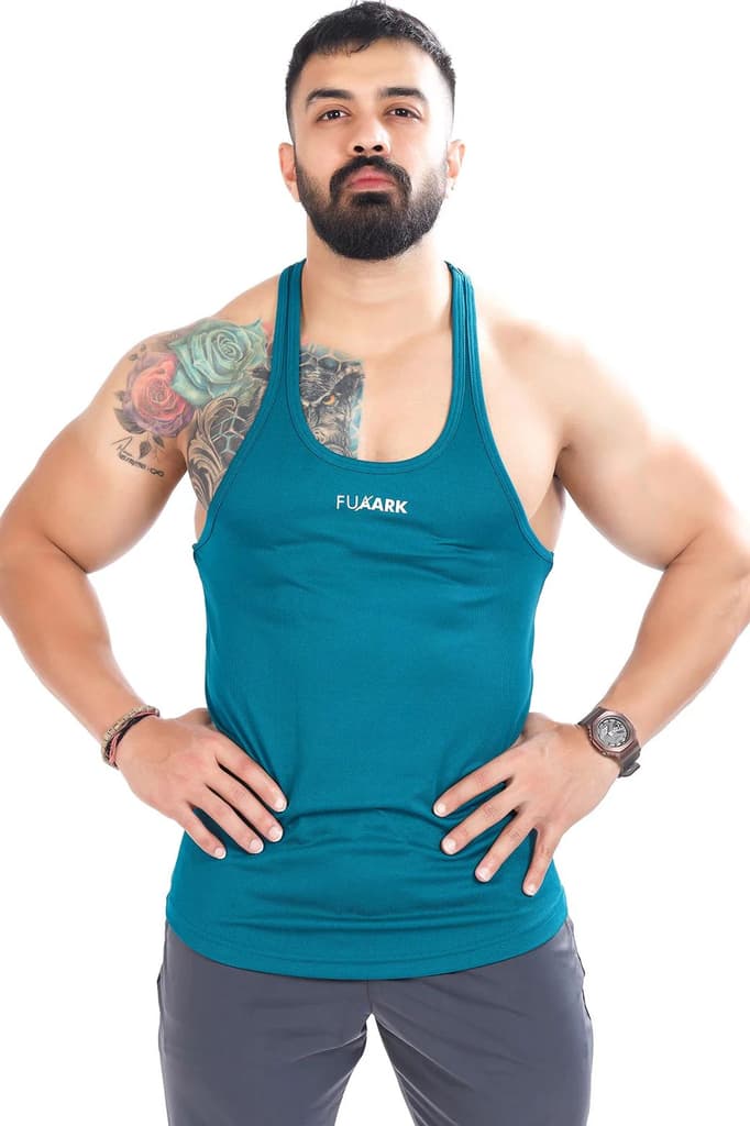 Mesh Stringer Teal — S
