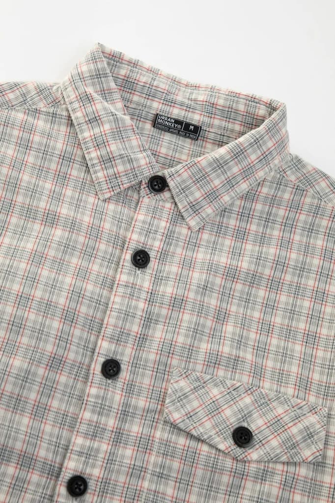 Check Corduroy Shirt 010 // regular fit — photo 2
