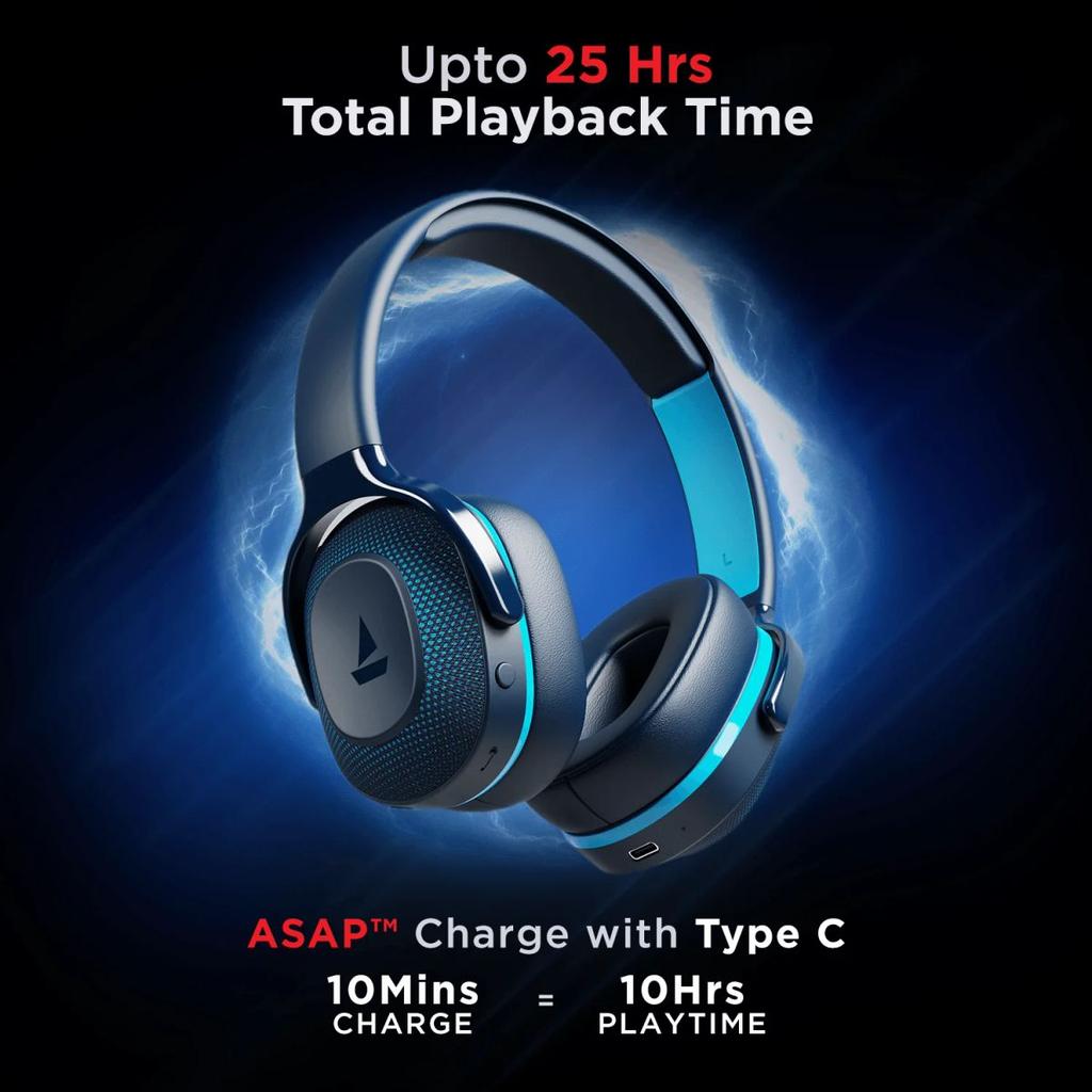 boAt Rockerz 425 | Wireless Bluetooth Headphone with 25 Hours Playback, ASAP Charge, 40mm Drivers — photo 8