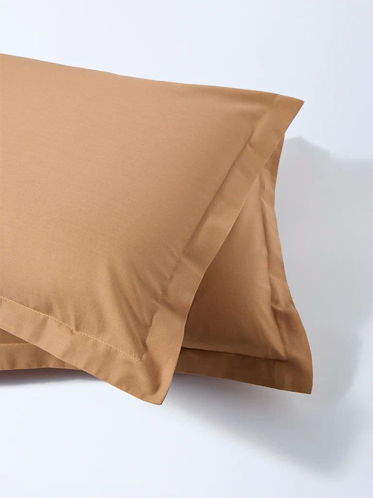 Westside Home Light Blue Solid Pillowcases (Set of 2) — photo 4
