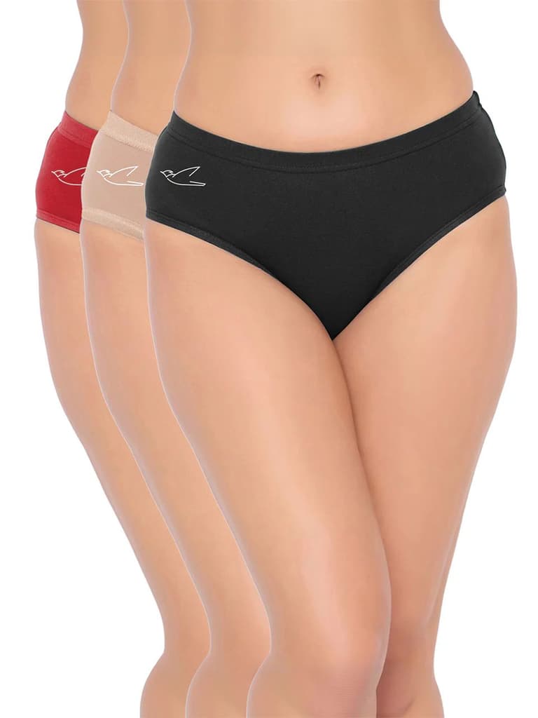 Women's Cotton Hipster Panties Pack of 3 — photo 2