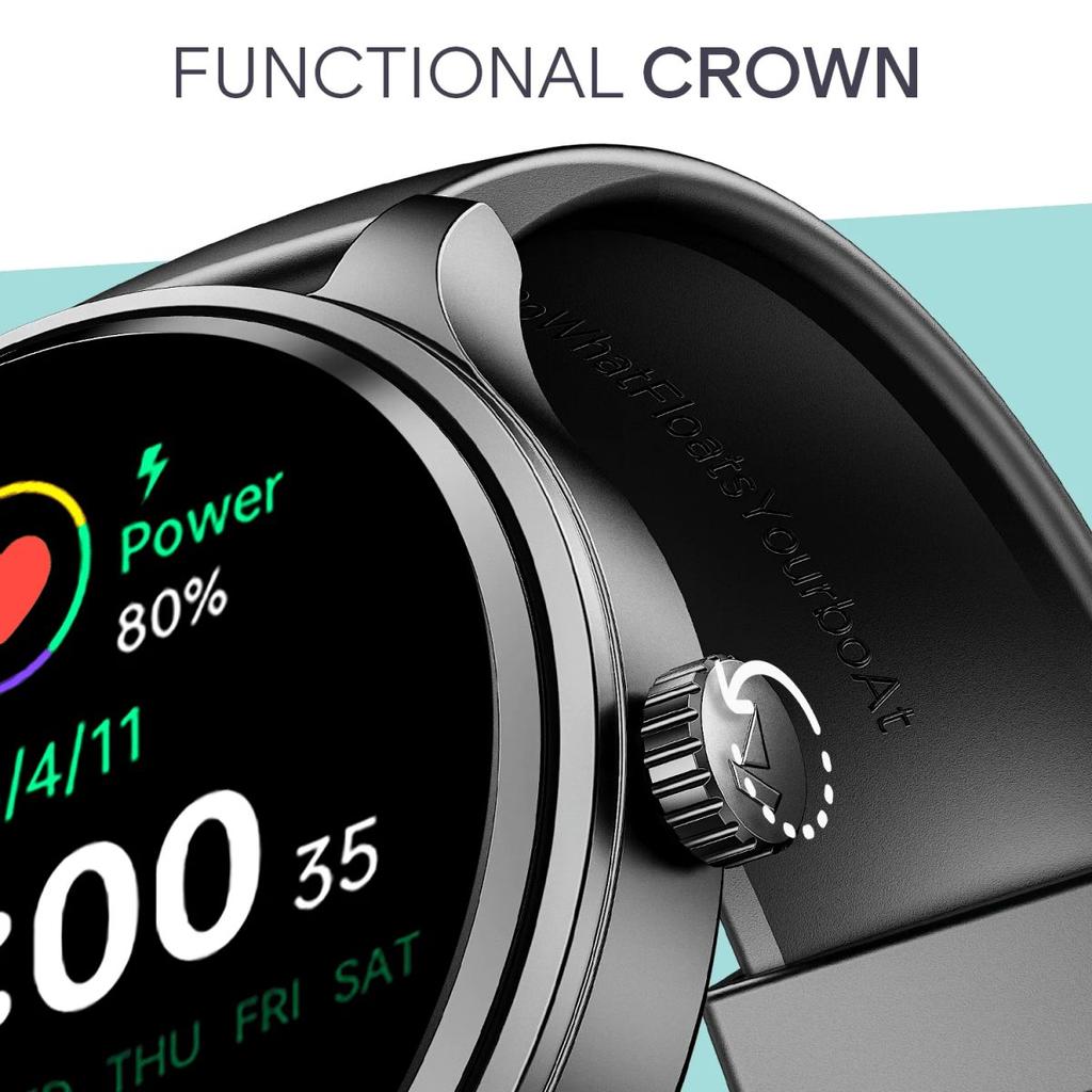boAt Lunar Discovery Neo | Smartwatch with 1.39" HD Display, 2.5D Animated Watch Faces & Advanced BT Calling — photo 3