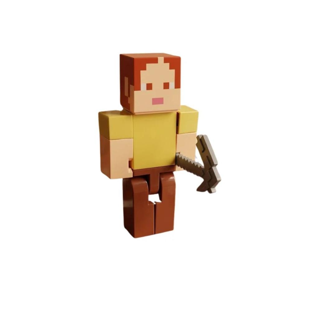 Minecraft Style Action Figure – Dig Into Adventure — photo 7