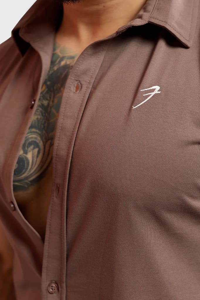 Aero Shirt Mocha — photo 3