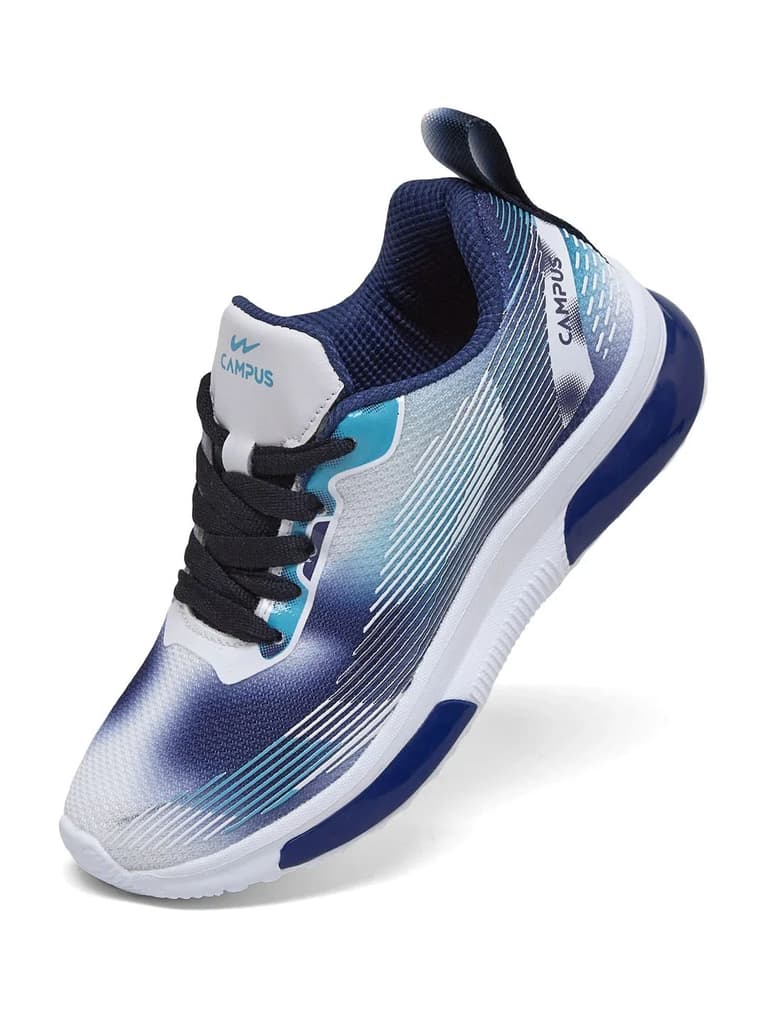 TUSK KIDS White Kids Running Shoes — photo 3