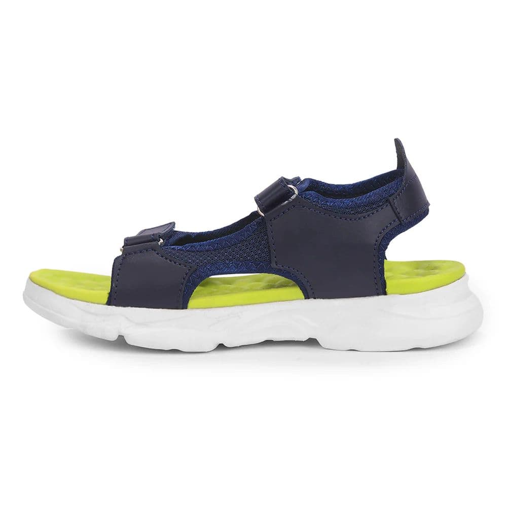 Lucy & Luke Navy Blue Casual Sandal For Kids HIPPO-30SE By Liberty — photo 7