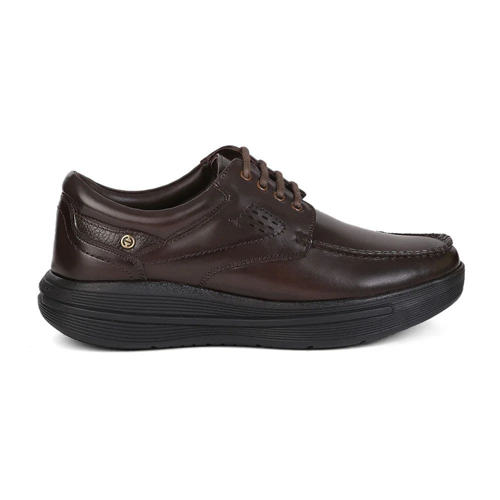 Healers LER-1 Men's Brown Formal Derby Shoes with Advanced GEL INSOLE Technology — photo 2