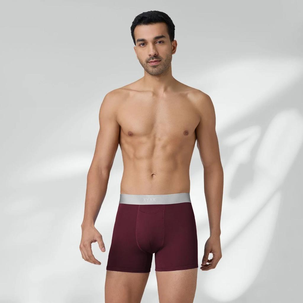Illuminati Modal Trunks Dark Maroon