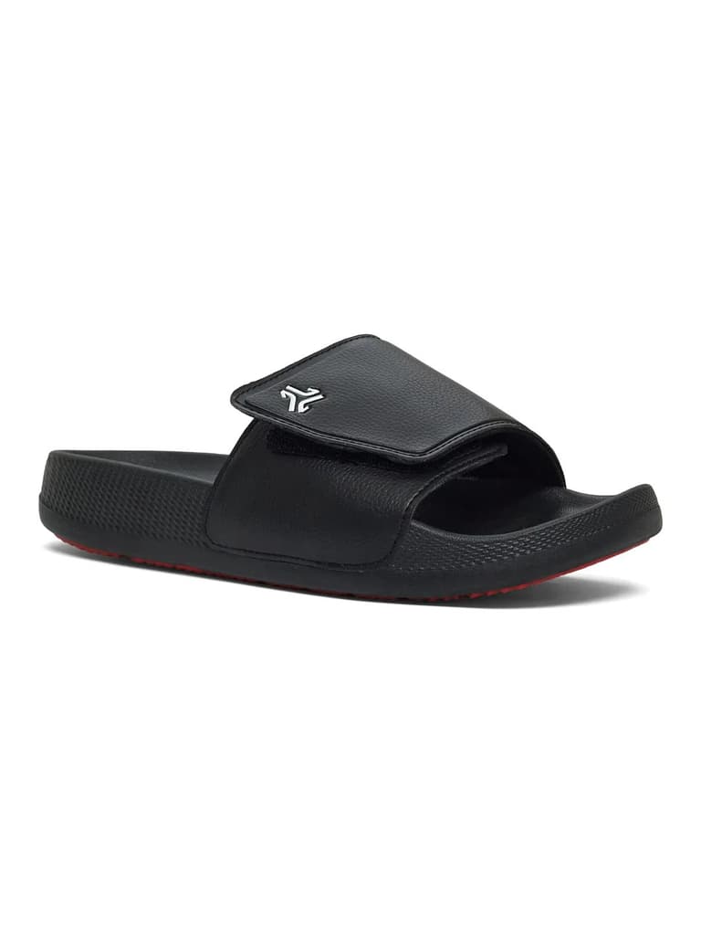 SL-479 Black Men's Slides — Black / 6
