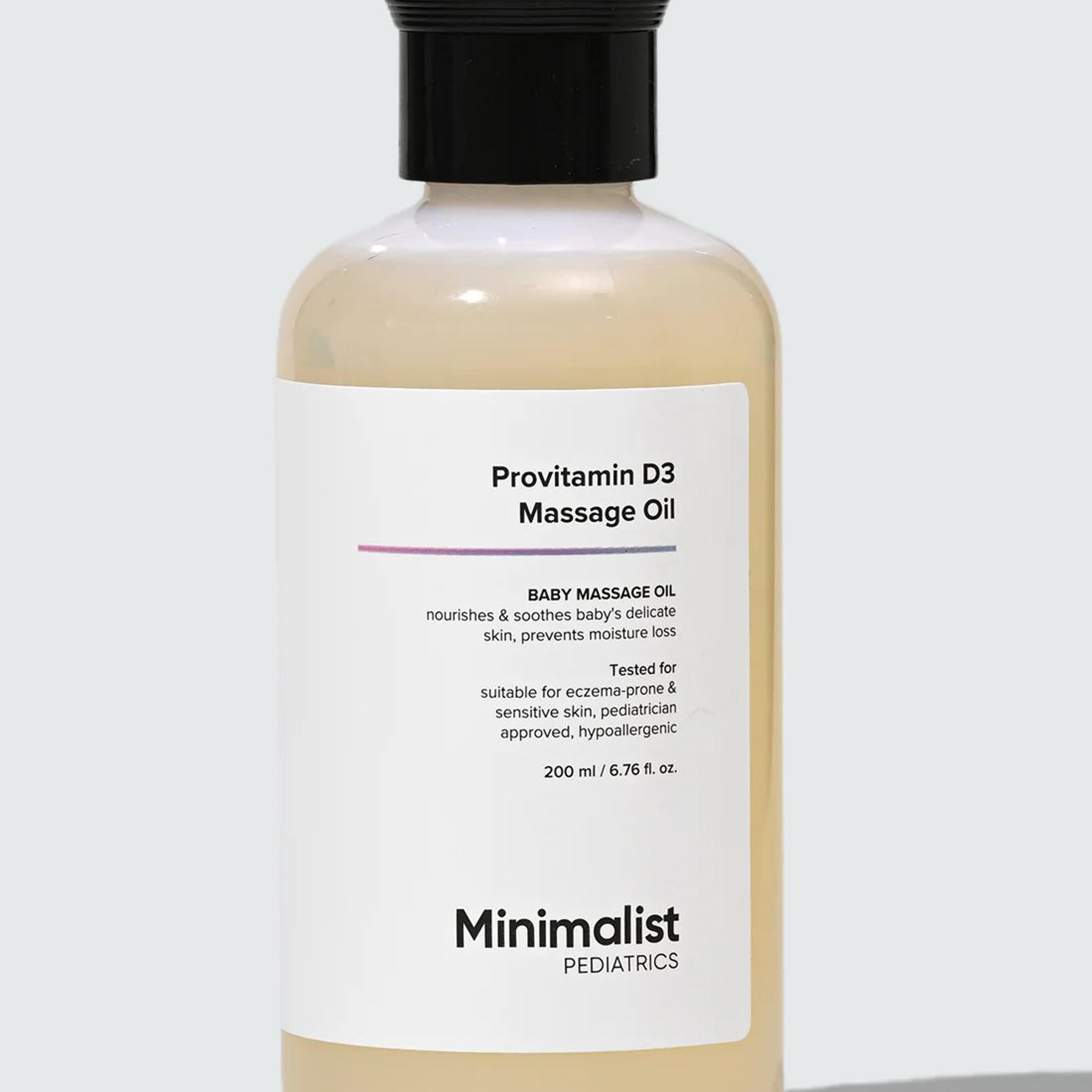 Provitamin D3 Massage Oil