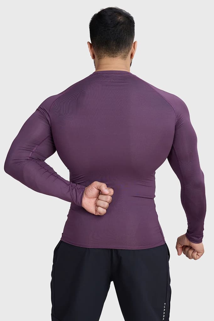 Compression Fullsleeves T-shirt Plum — photo 8