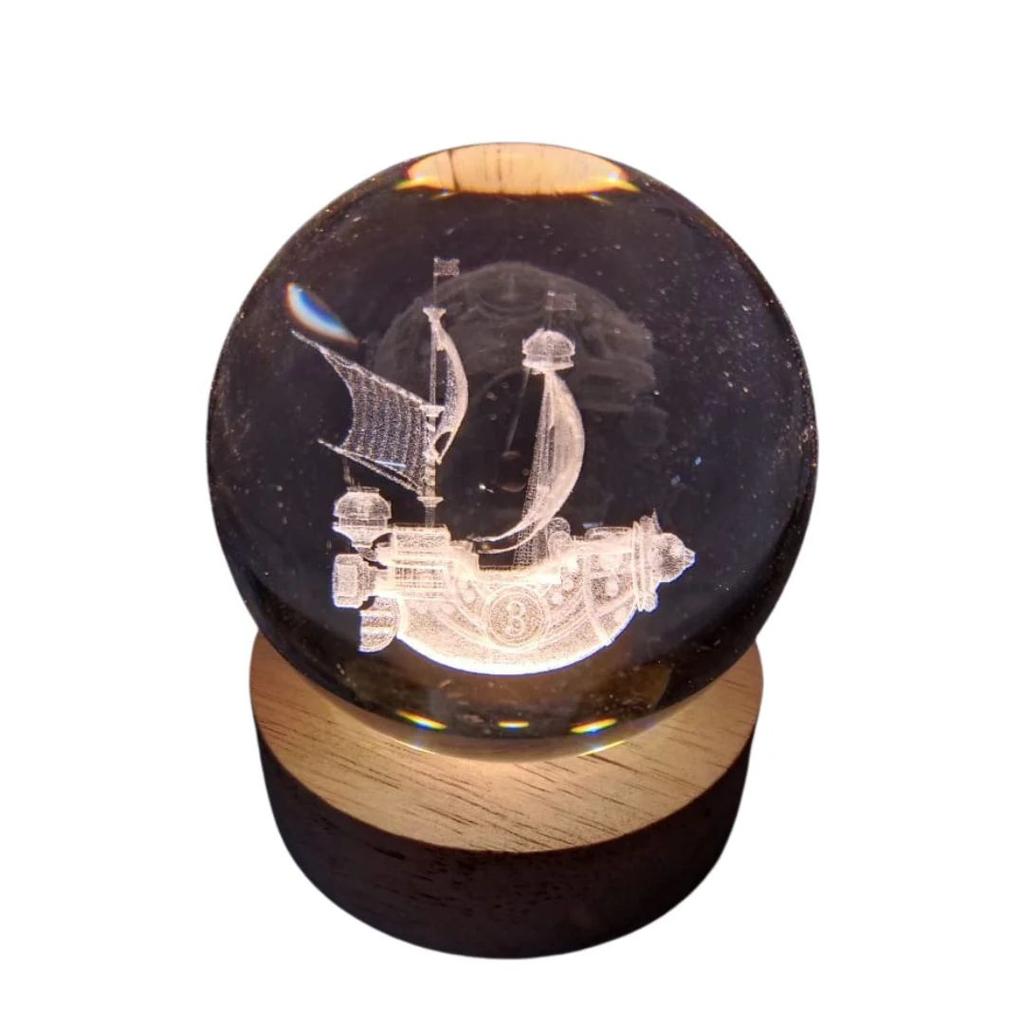 Luffy's Crew Crystal Lamp | One Piece Theme Crystal Lamp — photo 2
