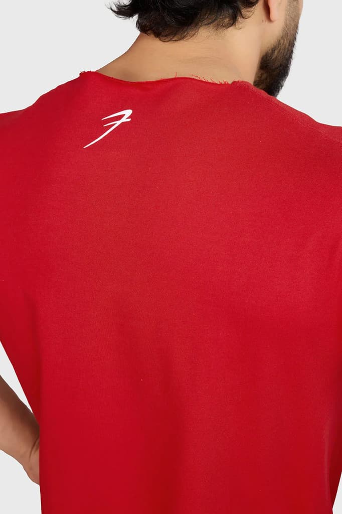 Raw Levitate Capsleeves Tank Red — photo 5