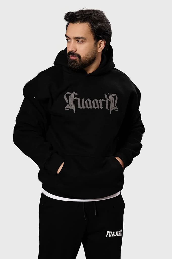 Brookline Oversized Hoodie Black — photo 6