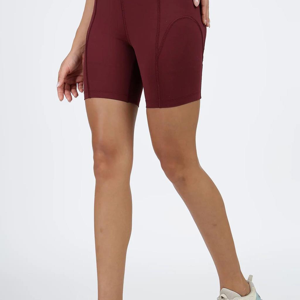Timeless Nylon Shorts Maroon